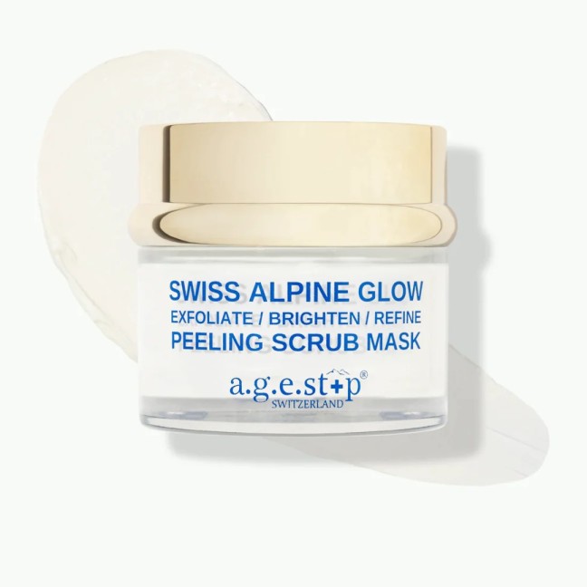 Šveičiamoji veido kaukė Swiss Alpine Glow Peeling Scrub Mask