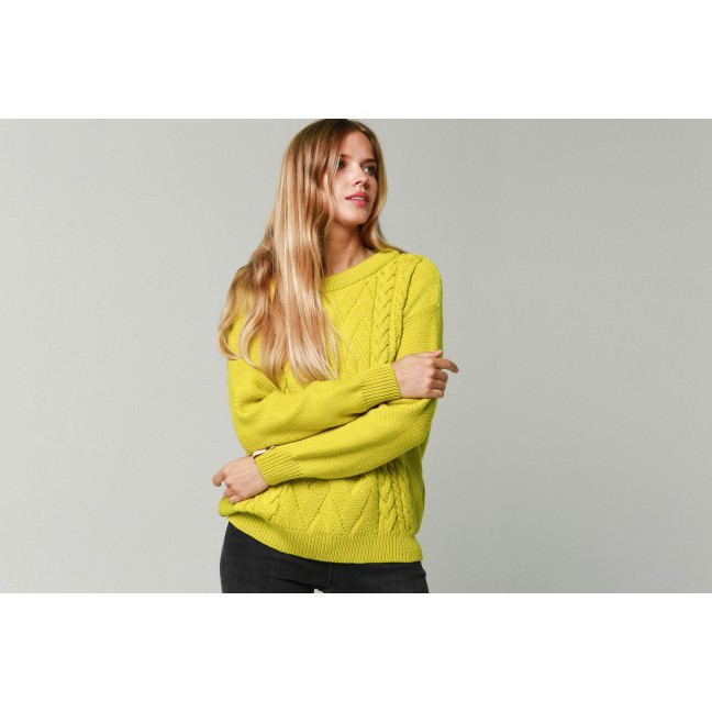 Megztinis Alice Mustard Yellow